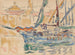 Saint-Tropez, les tartanes - Paul Signac — vy av konstverket