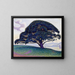 Le pin de Bonaventure - Paul Signac — inramlat konstverk på väggen