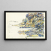 La calanque à Saint-Tropez - Paul Signac — inramlat konstverk på väggen