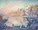 Le port de Saint-Tropez - Paul Signac — vy av konstverket