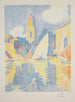 Le Port de Saint-Tropez - Paul Signac — vy av konstverket