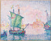 Venise, le nuage rose 1909 - Paul Signac — vy av konstverket