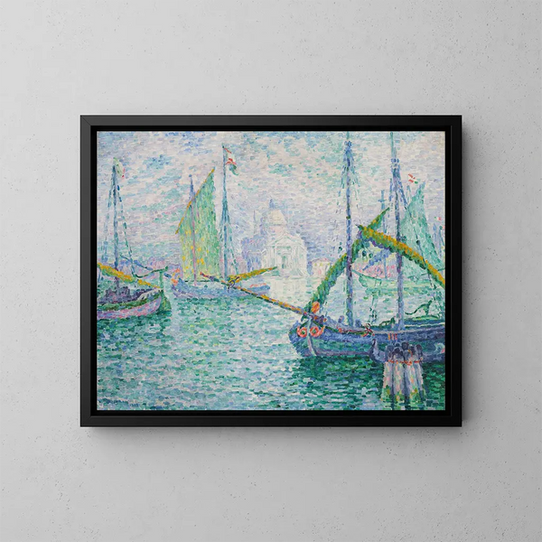 Venise, le Rédempteur - Paul Signac — inramlat konstverk på väggen