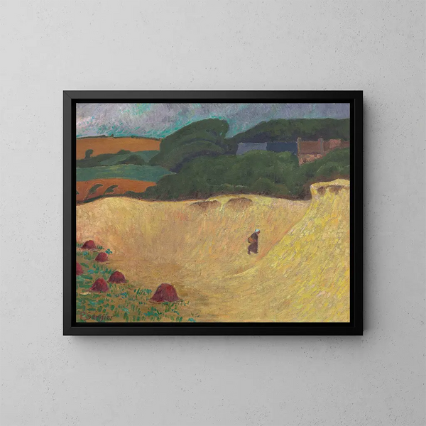La Plage des Grands Sables à Le Pouldu - Paul Sérusier — inramlat konstverk på väggen