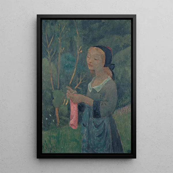 Paul Srusier - Tricoteuse au bas rose.webp
