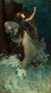 Nymphe des eaux - Paul Swan — vy av konstverket