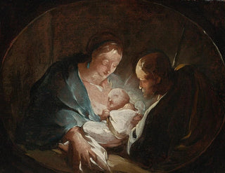 La Sainte Famille - Paul Troger — vy av konstverket