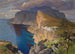 Vue idéalisée de la Villa Jovis à Capri - Paul von Spaun — vy av konstverket