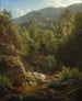 Scen i Catskills - Paul Weber — vy av konstverket