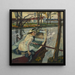Pause de rameur Hartmannsberg - Leo Putz — inramlat konstverk på väggen