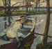 Pause de rameur Hartmannsberg - Leo Putz — vy av konstverket