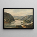 Vue du Potomac à Harpers Ferry - Pavel Petrovich Svinin — inramlat konstverk på väggen