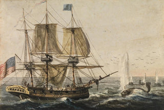 Pavel Petrovich Svinin - Replenishing the Ships Larder with Codfish off the Newfoundland Coast.webp