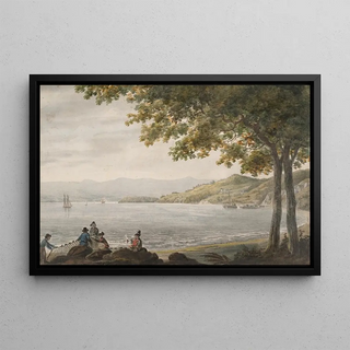 Pavel Petrovich Svinin - Shad Fishermen on the Shore of the Hudson River.webp