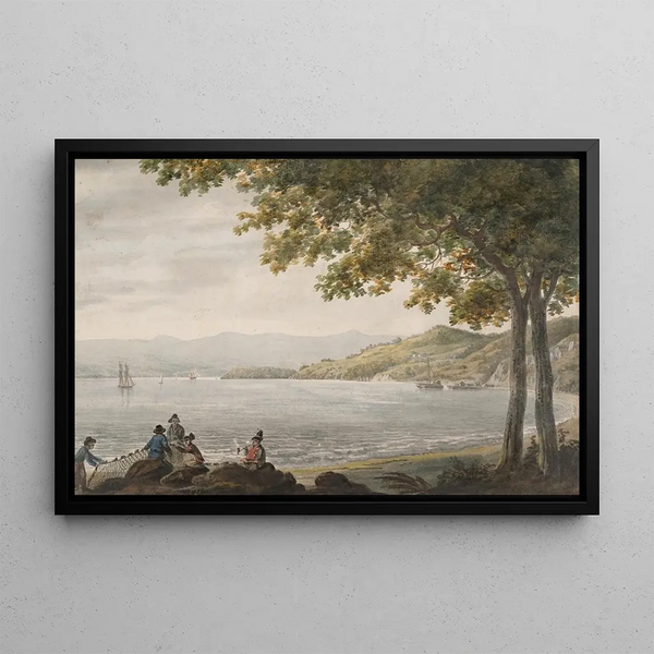 Pavel Petrovich Svinin - Shad Fishermen on the Shore of the Hudson River.webp