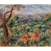 Reproduktion av målningen Landskap - Pierre-Auguste Renoir