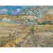 Reproduktion av målningen Landskap i Saint-Rémy - Vincent van Gogh