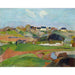 Reproduktion av målningen Landskap vid Pouldu av Paul Gauguin