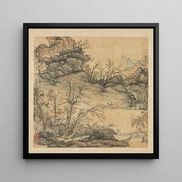 Paysage automnal - Chen Hongshou