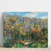 Reproduktion av målningen Landskapsbild med mimosa - Pierre-Auguste Renoir