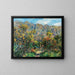 Reproduktion av målningen Landskapsbild med mimosa - Pierre-Auguste Renoir