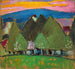 Landskap med blommor - Alexej von Jawlensky — vy av konstverket