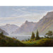 Reproduktion av målningen Landskapsmålning med bergssjö, morgon - Caspar David Friedrich