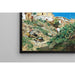 Reproduktion av målningen Landskap med person i Sagunto, Valencia - Joaquín Sorolla