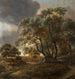 Landskap med staffage - Jan Vermeer van Haarlem l'Ancien — vy av konstverket