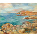 Reproduktion av målningen Landskapsbild av havsutsikt - Pierre-Auguste Renoir