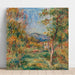 Reproduktion av målningen Landskap av Cagnes - Pierre-Auguste Renoir