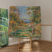 Reproduktion av målningen Landskap av Cagnes - Pierre-Auguste Renoir