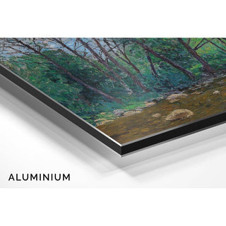 Paysage fluvial - Alfred Zoff | Reproduction Tableau Décoration murale affiche copie