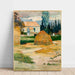 Reproduktion av målningen Landskap nära Arles av Paul Gauguin