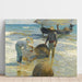 Reproduktion av målningen Fiskare i Valencia - Joaquín Sorolla