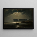 Le Cap Nord au clair de lune - Peder Balke — inramlat konstverk på väggen