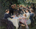 Hip Hip Hourra, konstnärsfest i Skagen - Peder Severin Krøyer — vy av konstverket