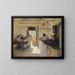 Osteria à Ravello - Peder Severin Krøyer — inramlat konstverk på väggen