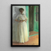 Portrait de Marie Krøyer - Peder Severin Krøyer — inramlat konstverk på väggen
