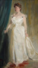 Porträtt av grevinnan Lillie Suzanne Raben-Levetzau - Peder Severin Krøyer — vy av konstverket