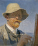 Självporträtt - Peder Severin Krøyer — vy av konstverket