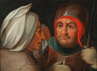 Peeter Baltens - A soldier and a peasant woman.webp