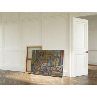 Peintre dans l'atelier - Sasza Blonder | Reproduction Tableau Décoration murale affiche copie
