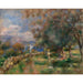 Reproduktion av målningen Peninsule de Saint-Jean - Pierre-Auguste Renoir