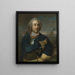 David Anckarloo 1687-1765 - Per Krafft l'Ancien — inramlat konstverk på väggen