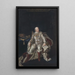 Charles XIII (1748-1818), kung av Sverige och Norge - Per Krafft den Yngre — inramlat konstverk på väggen