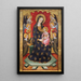 Vierge des Anges - Pere Serra — inramlat konstverk på väggen