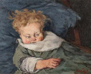 Pericles Pantazis - Child in cradle.webp