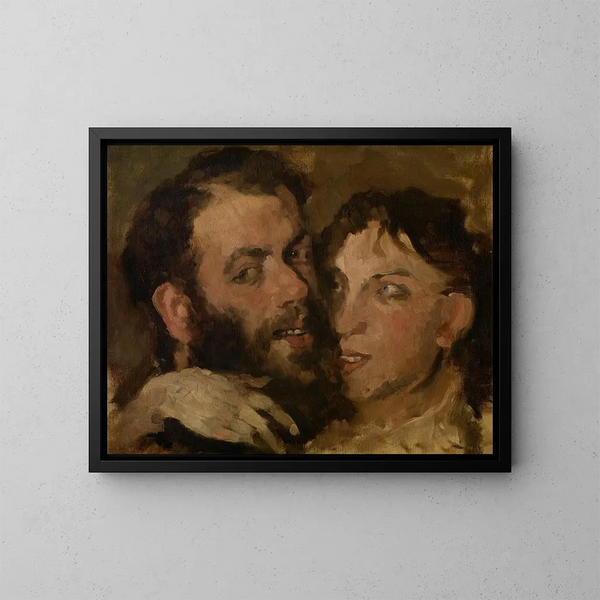 Reconciliation - Pericles Pantazis — inramlat konstverk på väggen