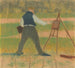 Permeke målning som målar i Sint-Martens-Latem i april 1912 - Leon Spilliaert — vy av konstverket